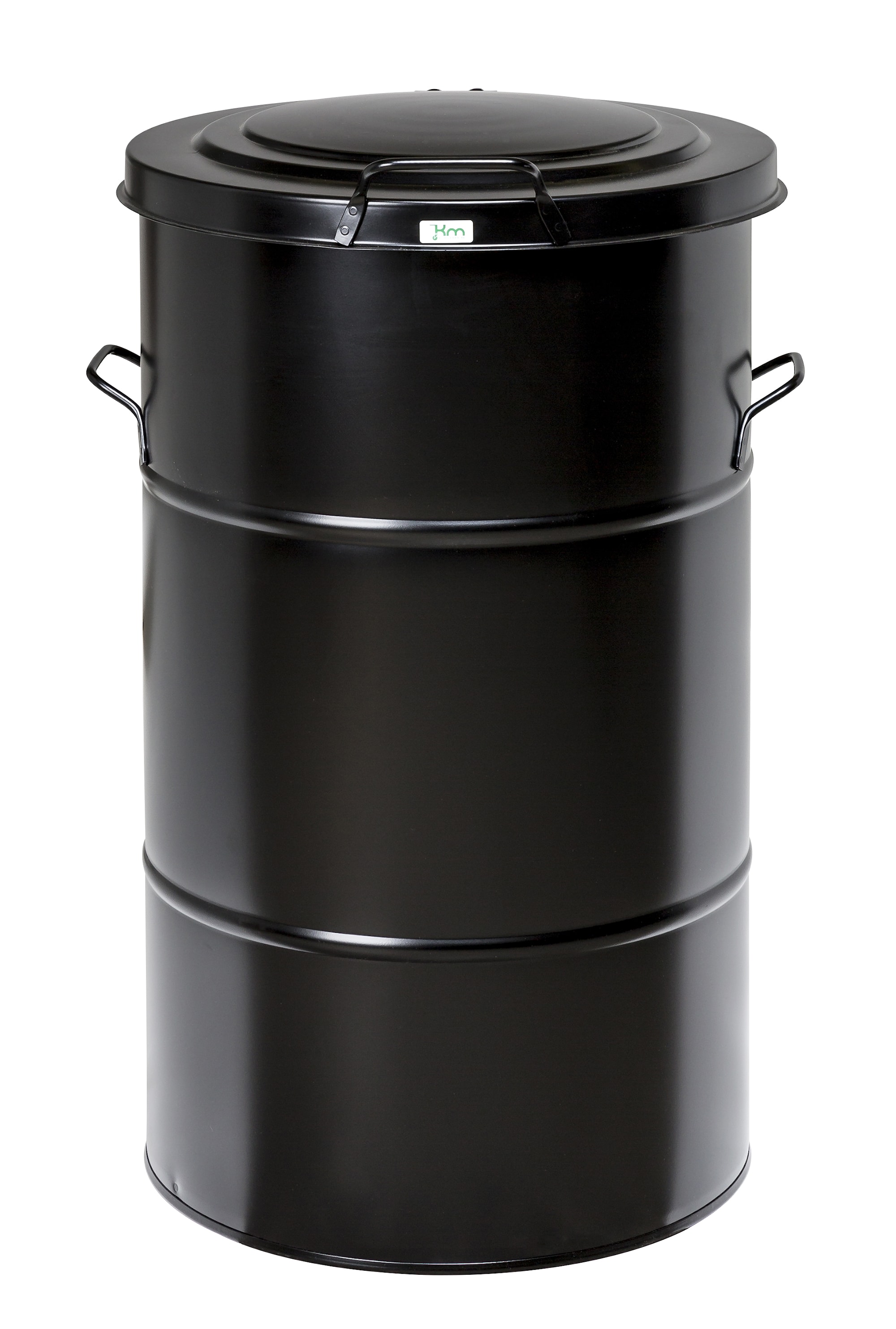 Kongamek sort skraldespand 160 L KM160SF