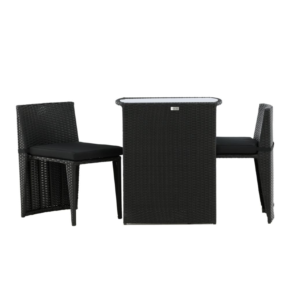 Venture Design Savanna cafesæt i grå rattan