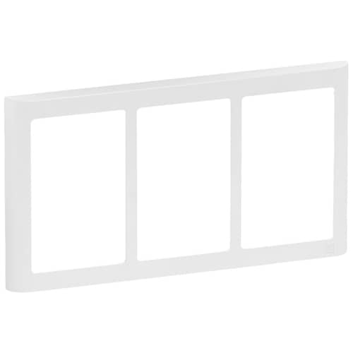 LK Fuga Soft designramme hvid 3 x 1 1/2 modul