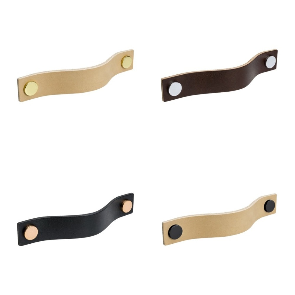 Beslag Design Loop greb natur/krom