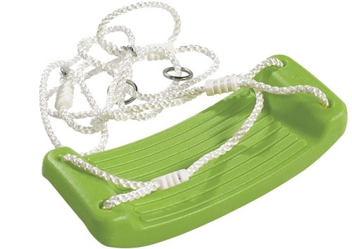 Plus Plast gyngesæde uden karabinhager i grøn 18405-1