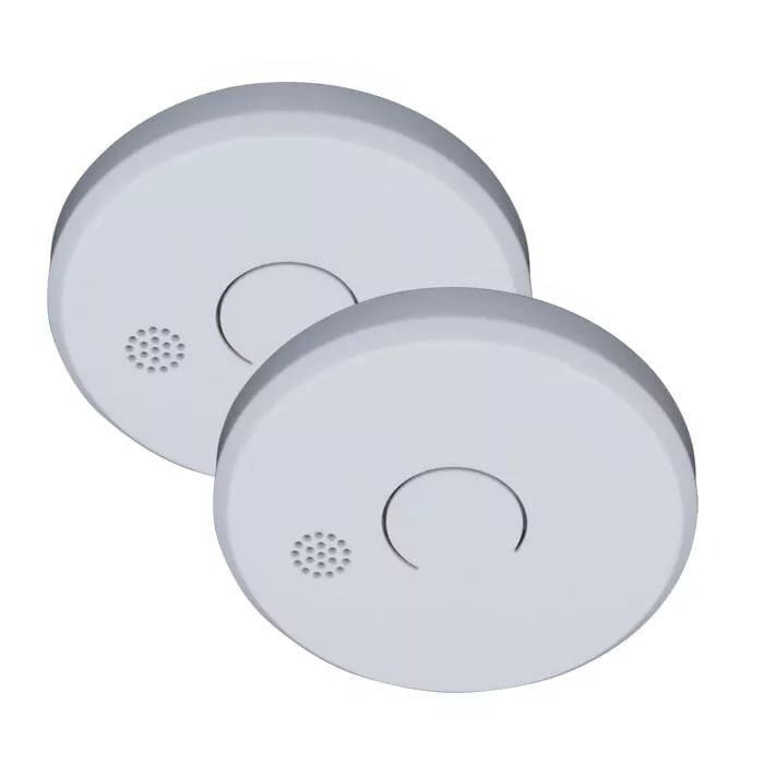 LIFE trådløs røgalarm 9V 2-pak