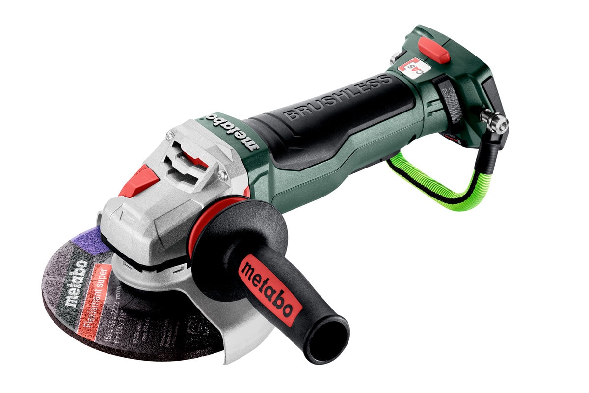 Metabo vinkelsliber WPBA 18 LTX BL 15-150 Quick DS uden batteri og lader