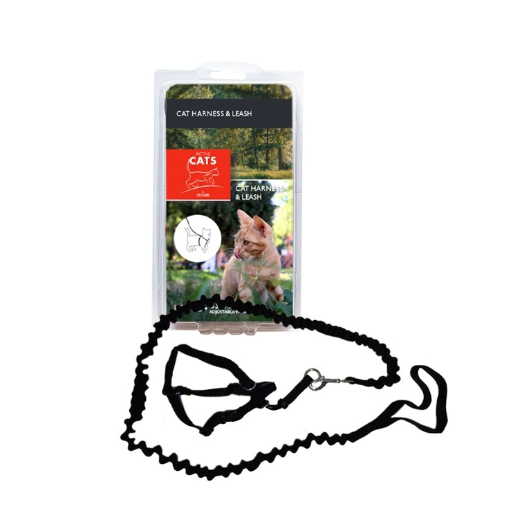 Active Canis Pluto Premium Cat Harness & Leash Large kattesele