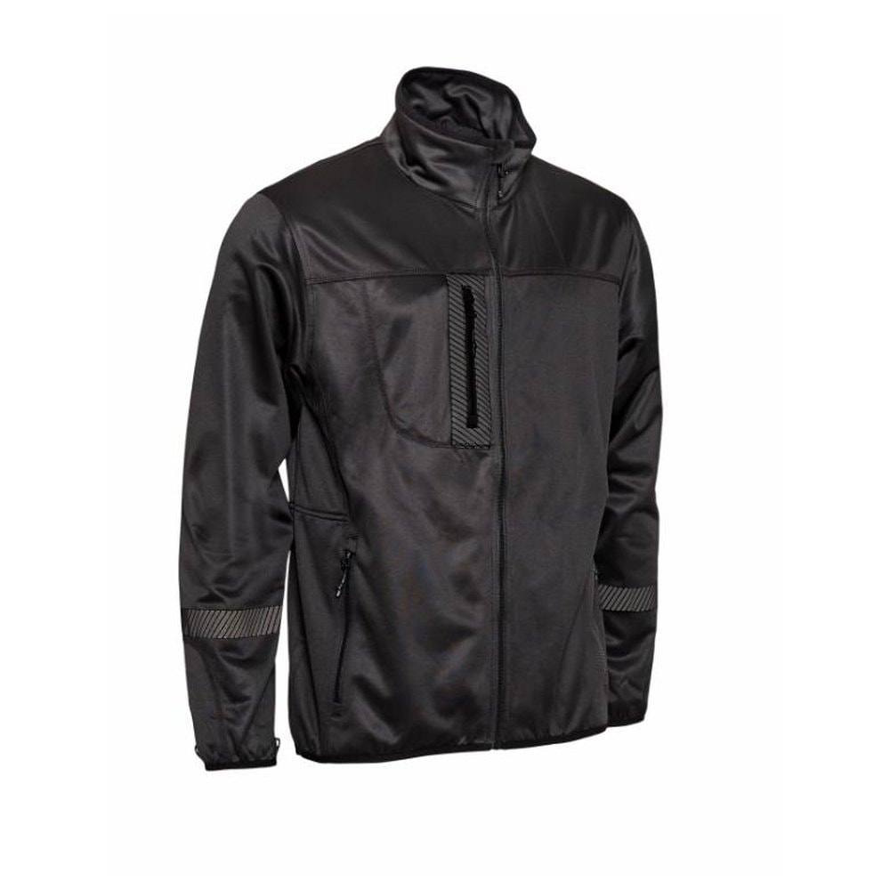 Elka Working Xtreme Midlayer Zip-In jakke sort str. 5XL