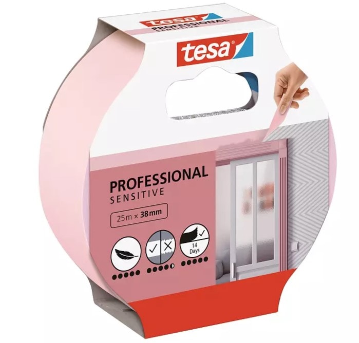 Tesa malertape Professional Sensitive 25 m x 38 mm