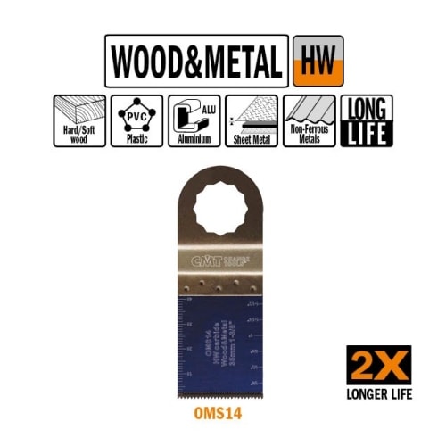 CMT Multicut Supercut HW klinge til træ og metal 35 mm