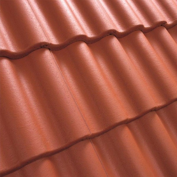 Benders Palema 2K teglrød tagsten