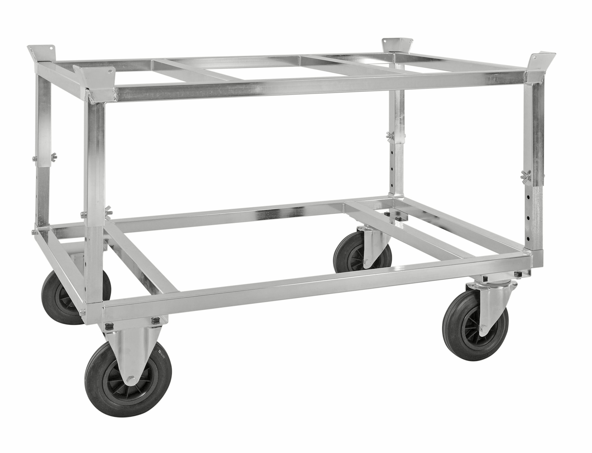 Kongamek elektrogalvaniseret pallevogn med palleholder KM222-EP