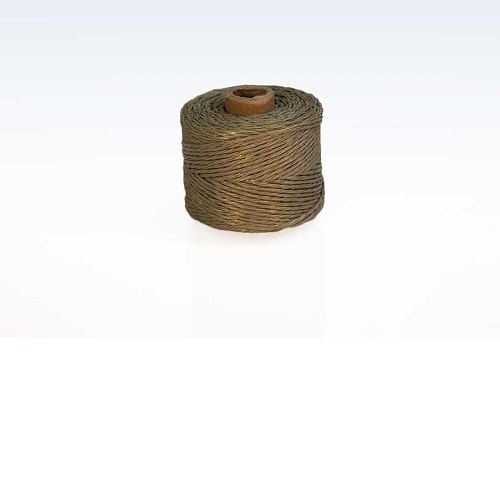 Polysejlgarn i beige PP 3-slået, ca. 75 m