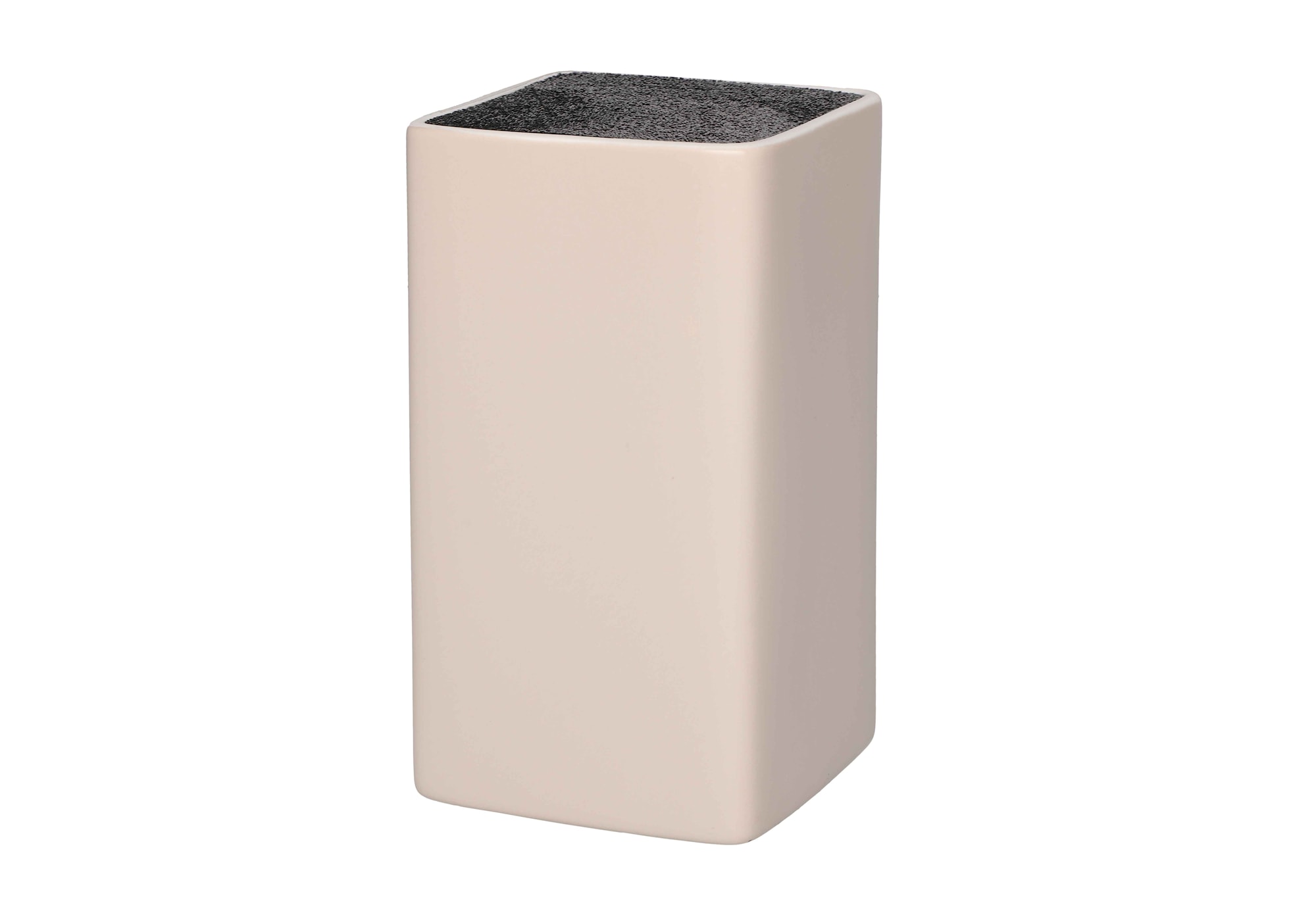 Maku knivblok i taupe 11 x 11 x 20 cm