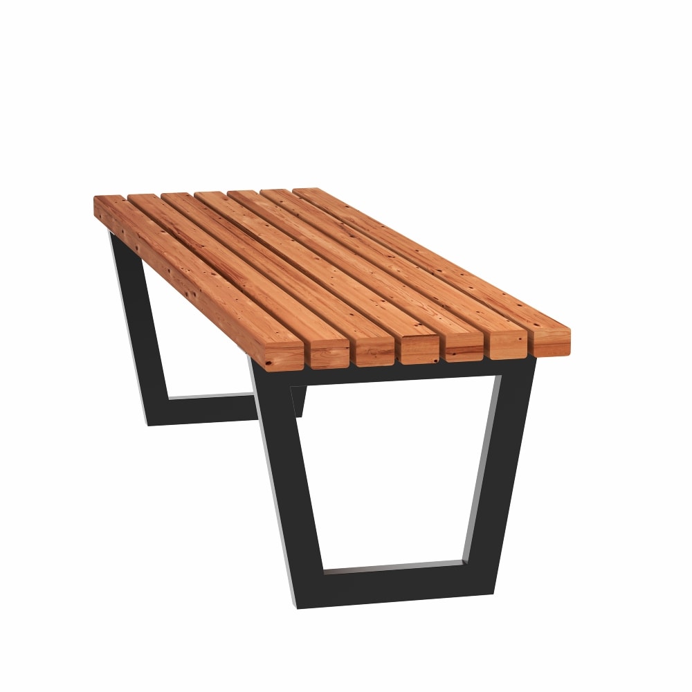 Plus Siesta Living bænk i ThermoWood 150 cm