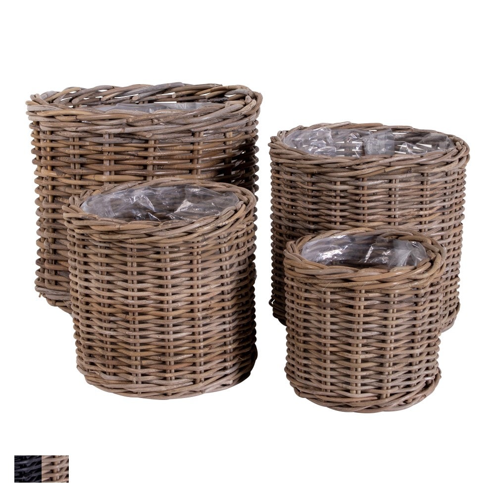 House Nordic Bogor fletkurve i kubu med plastik 4 stk.