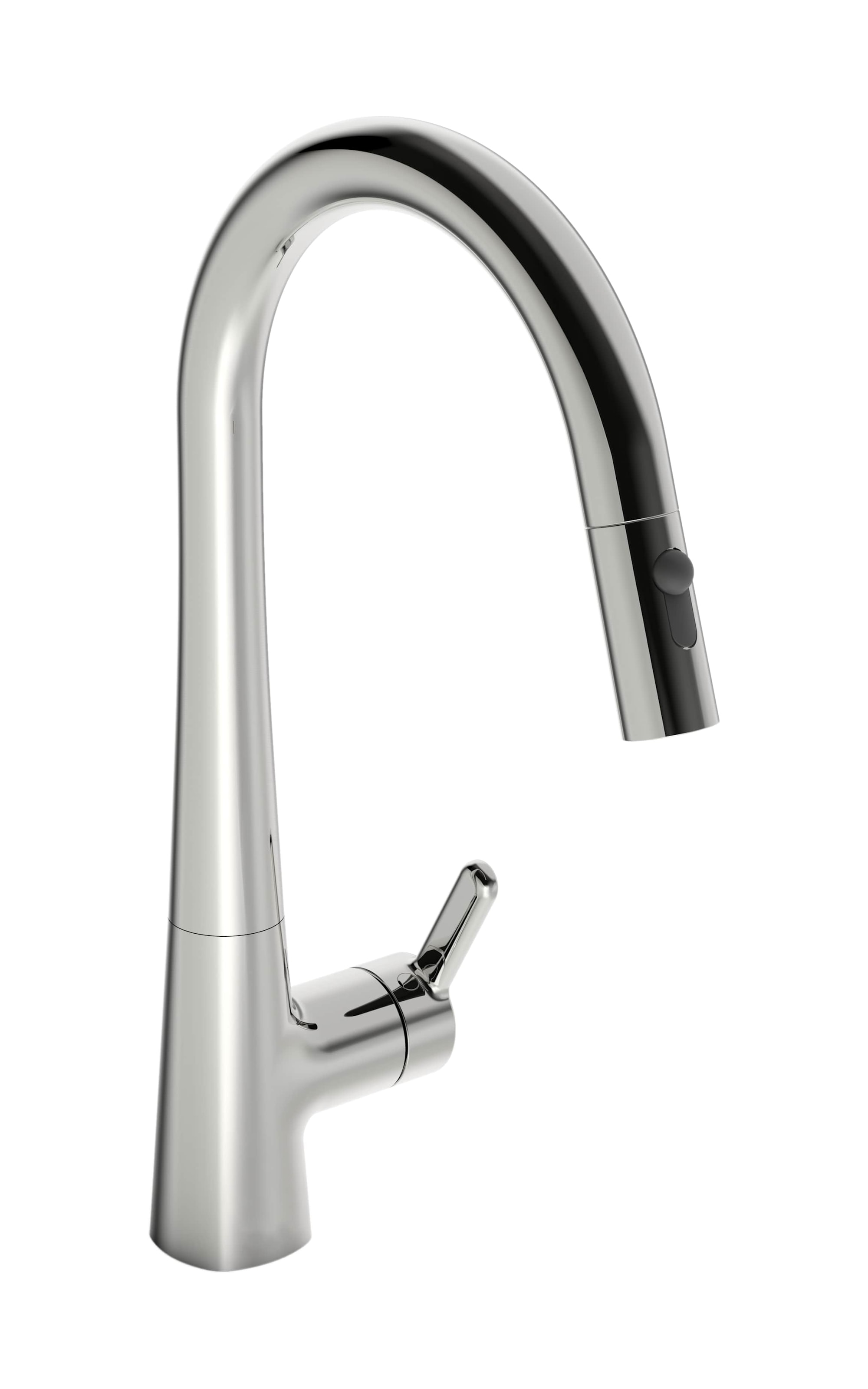 Oras Inspera køkkenarmatur i krom med høj tud og udtræk