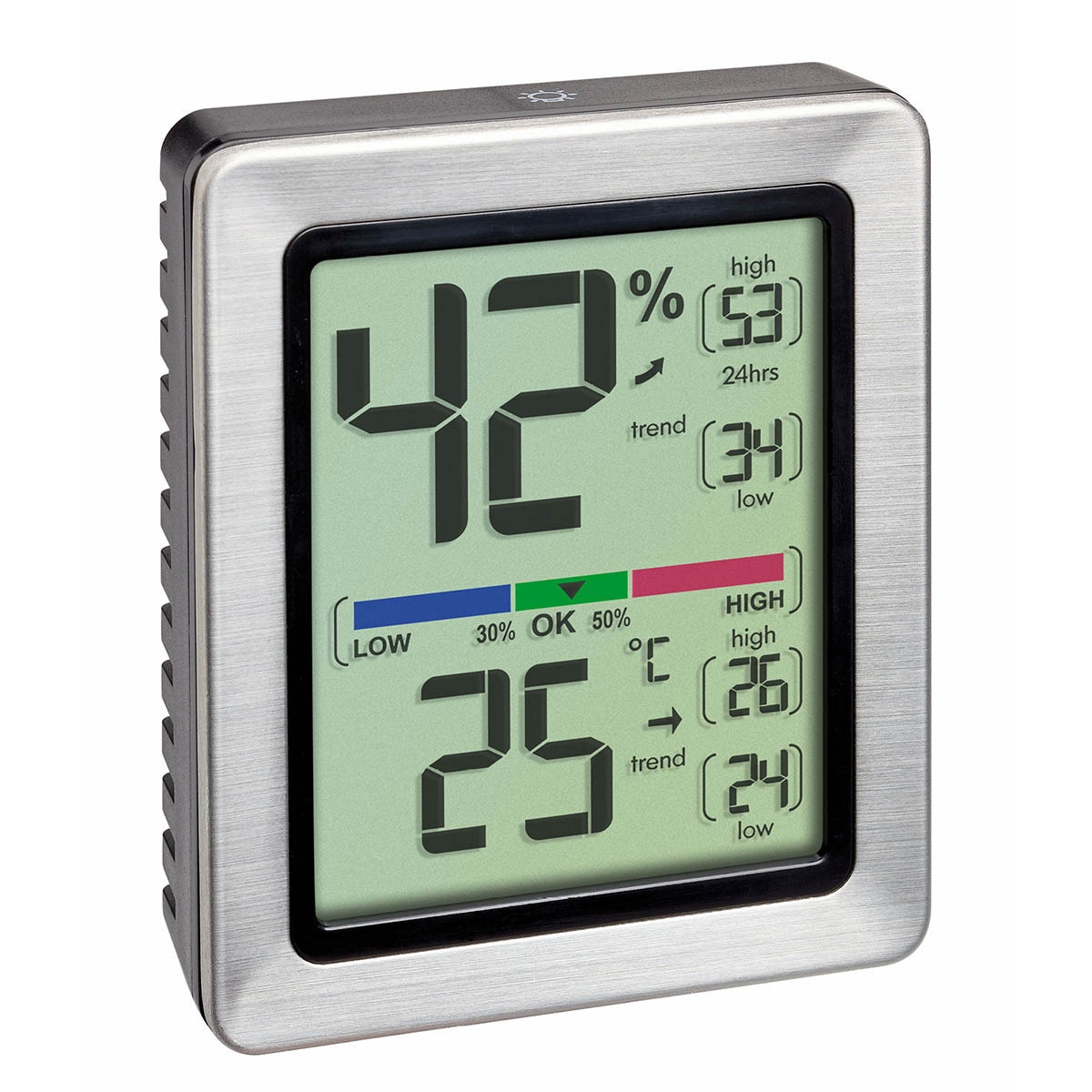 TFA Exacto digitalt termometer og hygrometer - Termometre og vejrstationer, Vejrstationer