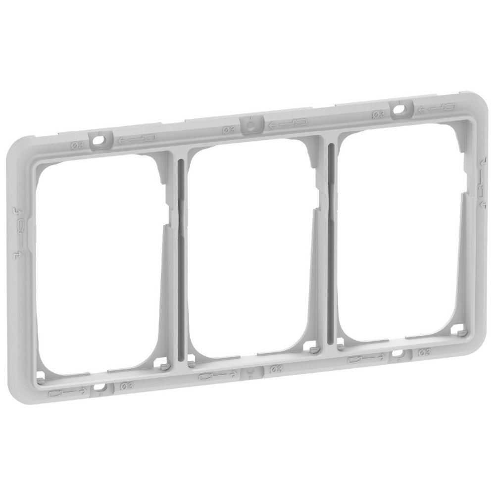 LK Fuga teknisk monteringsramme designrammer 3 x 1 1/2 modul