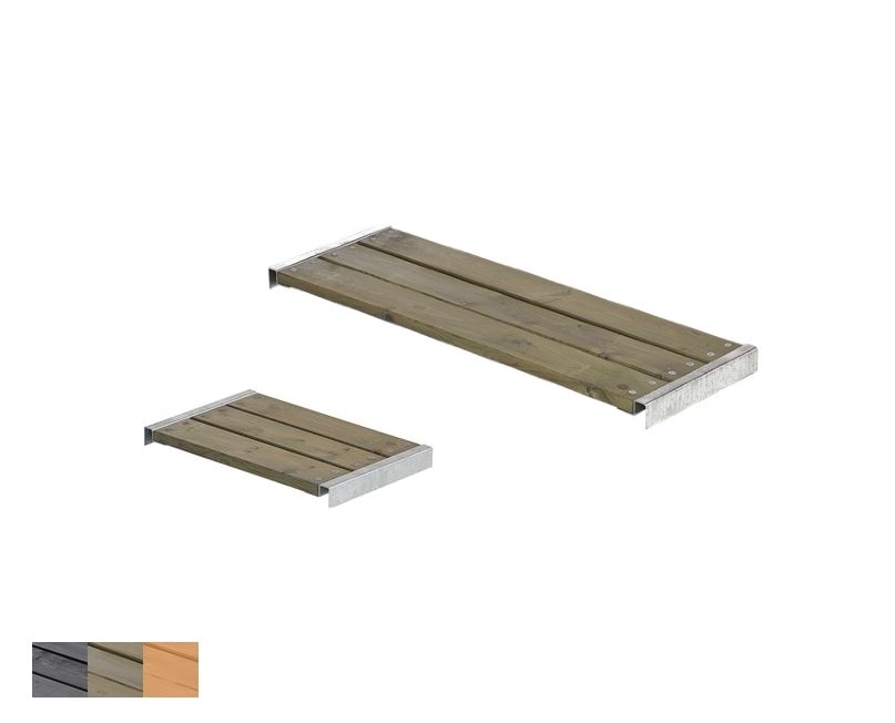 Plus bænk til blomsterkasser inkl. beslag til Cubic / Pipe system