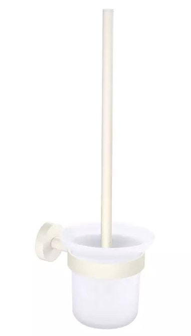 Tesa Moon White toiletbørste, selvklæbende