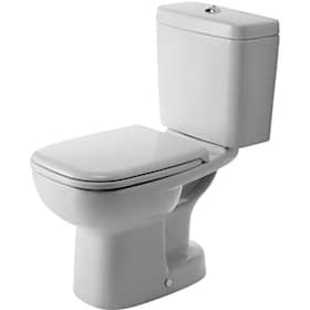 Duravit D-Code toilet med S-lås gulvstående underdel