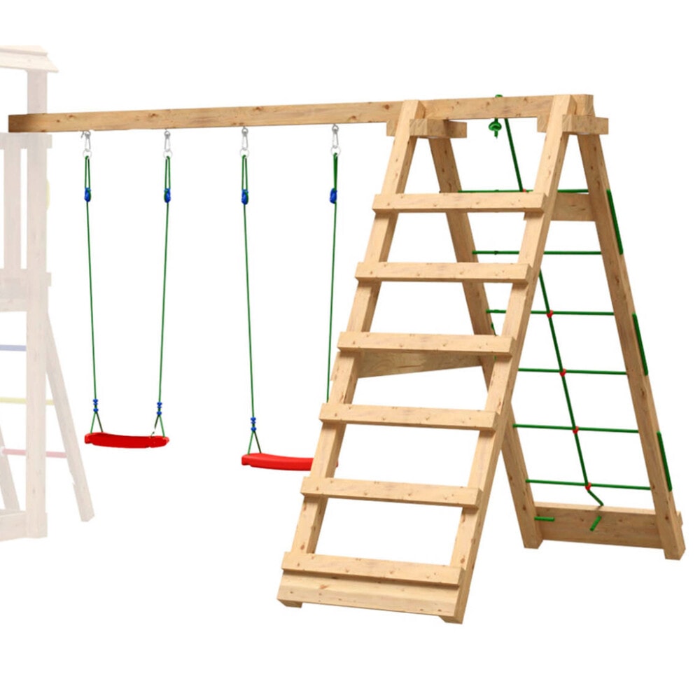 Jungle Gym 2-Climb modul 200 trykimprægneret