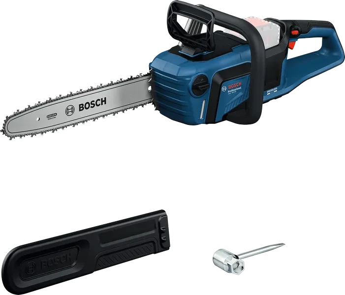 Bosch kædesav GKE 18V-40 med 5,5Ah batterier og lader