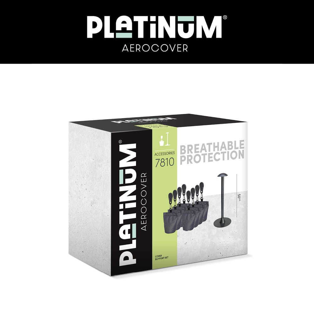 Platinum Cover support pole set