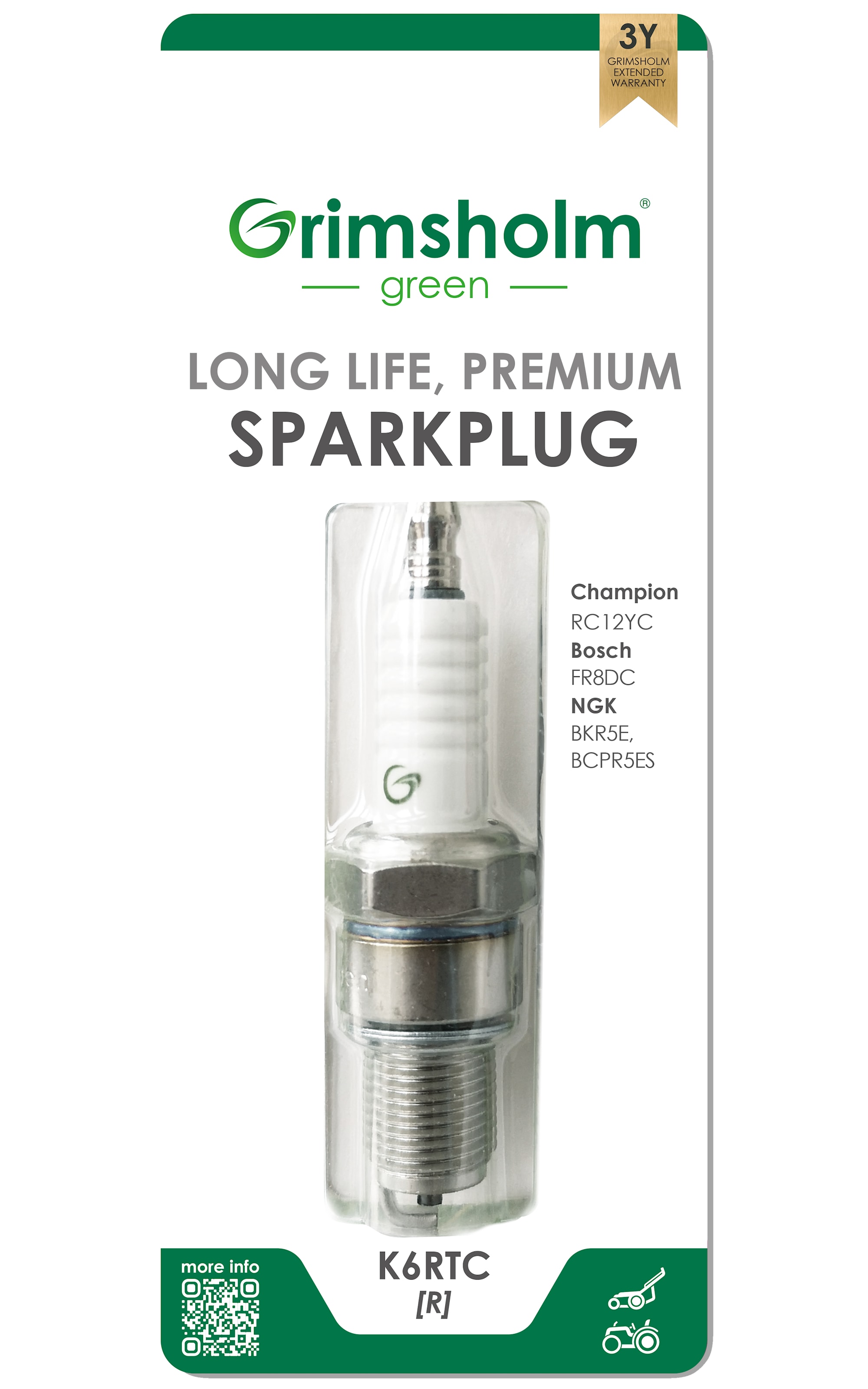 Grimsholm Tændrør K6RTC