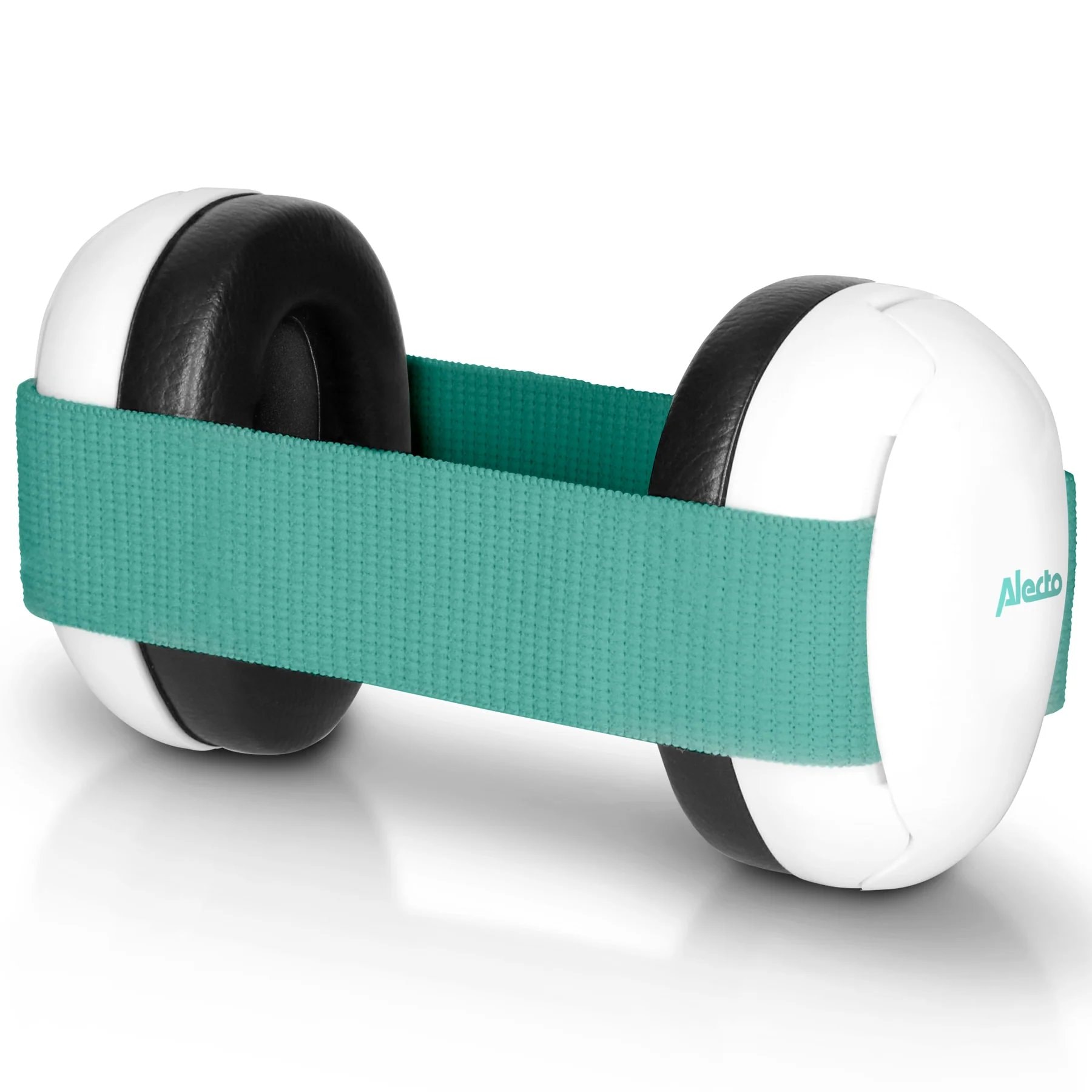 Alecto Baby BV-72 høreværn til baby/børn hvid/mintgrøn