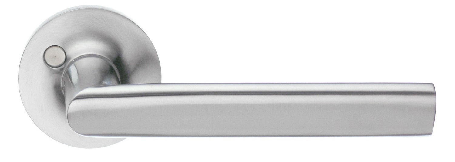 Beslagsboden B172 udendørs dørgreb i børstet stål