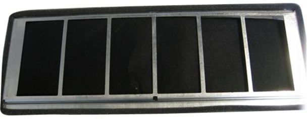 Silverline KUL9 kulfilter til emhætte, vaskbart