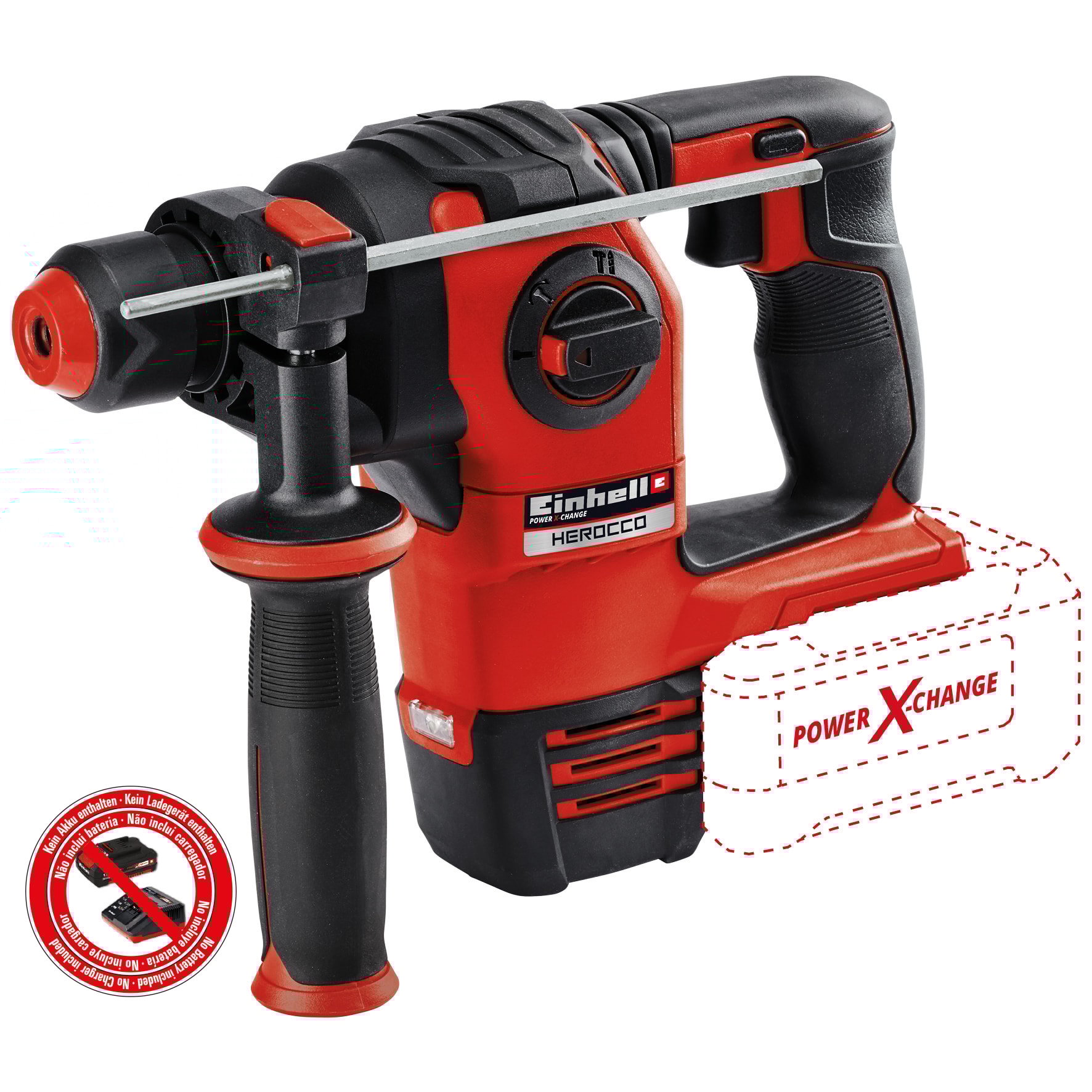 Einhell Herocco borehammer 18V uden batteri og lader