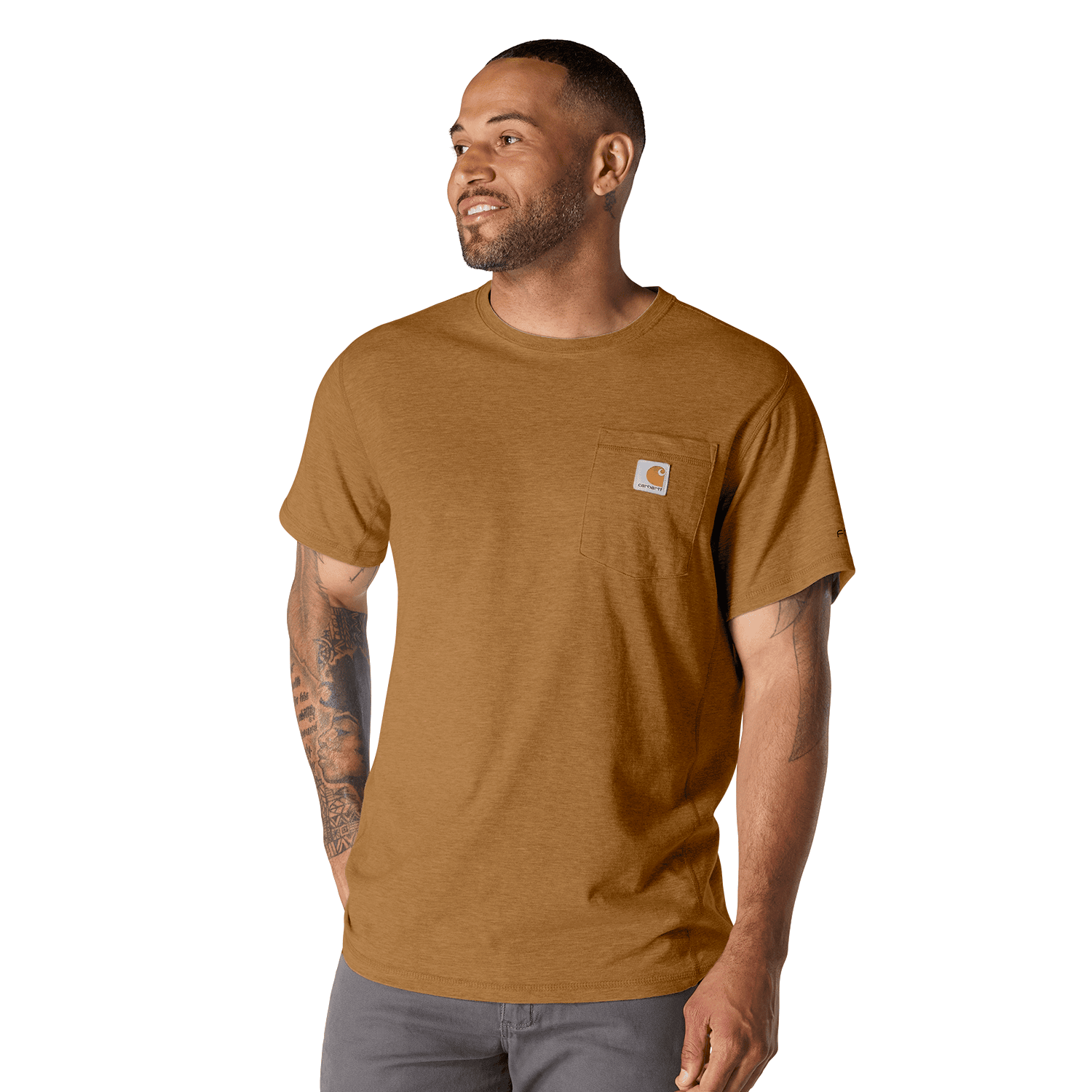 Carhartt Carhartt Force™ Relaxed T-Shirt Men Carhartt Brown 2XL