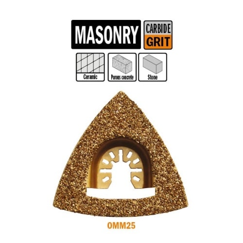 CMT Multicut HW Grit Delta rasp til murværk 80 mm