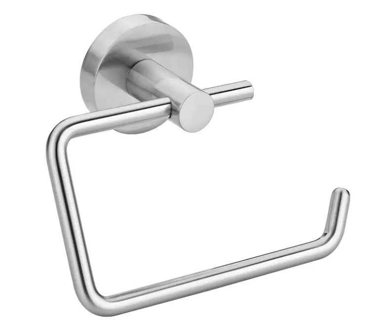 Tesa Moon Grey toiletpapirholder, selvklæbende