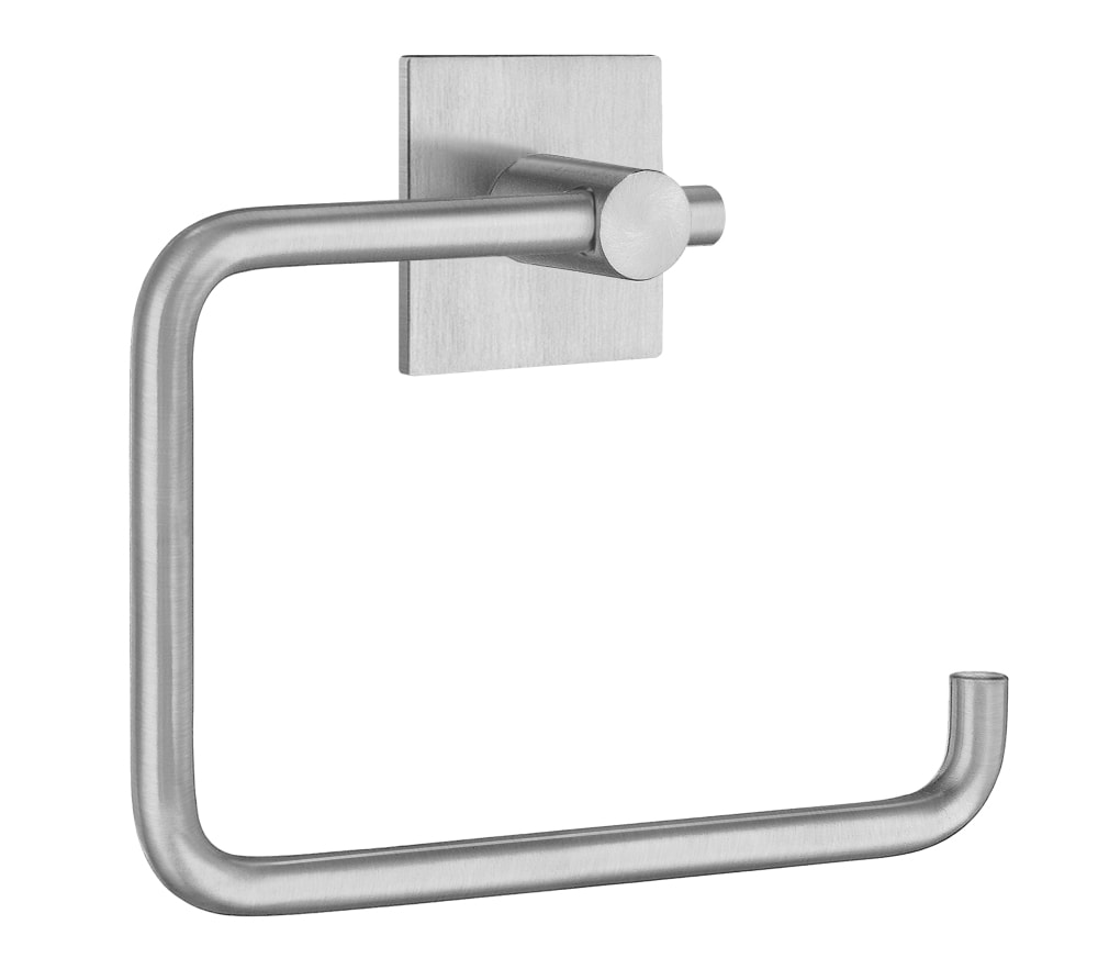Beslagsboden 1132 toiletpapirholder selvklæbende krom rustfri