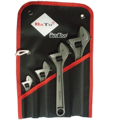 BATO skiftenøglersæt med 4 dele. 4-6-8-10 BATO vare nr. 2928