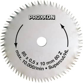 Proxxon rundsavsklinge supercut 80 tænder.Proxxon nr. 28731