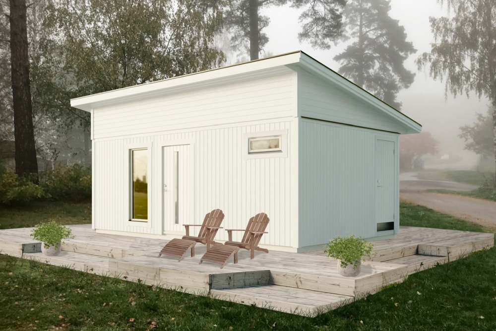 Vibostugan Vibo Njuta 25-2 Funkis hytte 24,3 m2