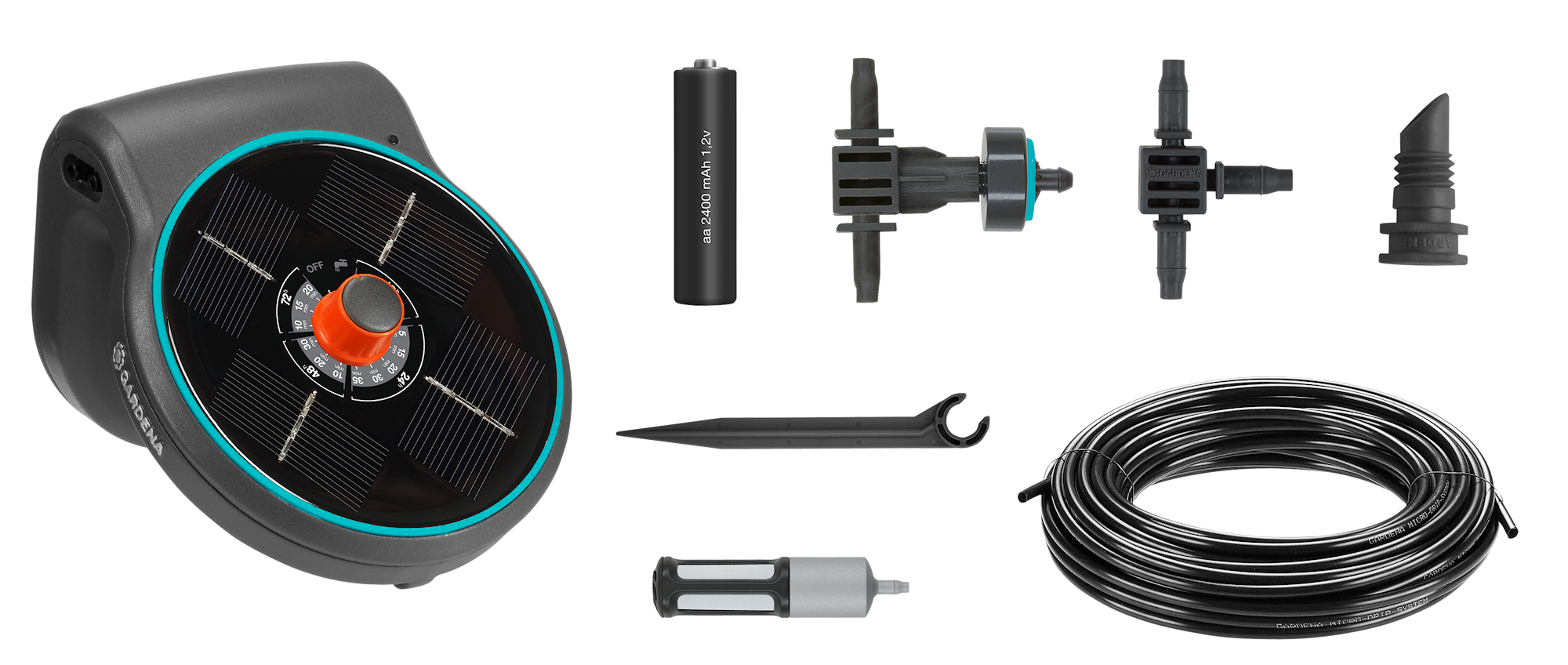Gardena AquaBloom vandingssæt med solcelle