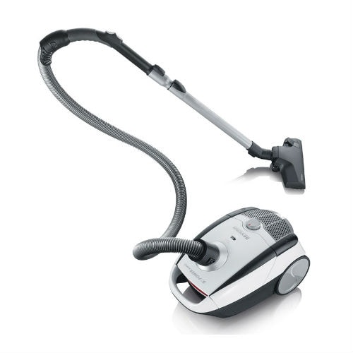 Severin S'Power Snowlight BC 7035 støvsuger hvid/grå 2 liter 750 watt