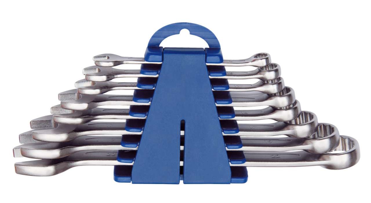 Irimo Fastnøglesæt 8-22 mm 8 dele, i holder