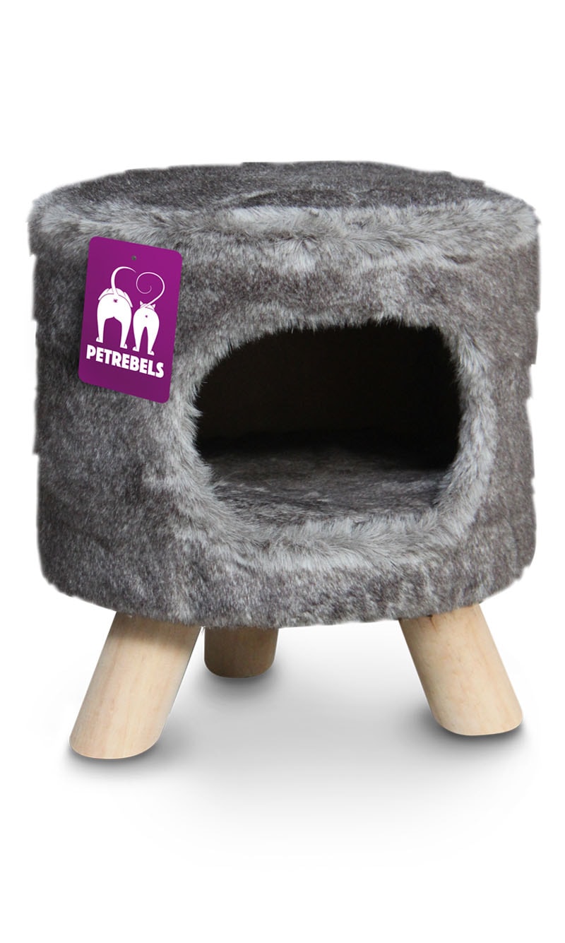 Pet Rebels Victoria 45 kattehule i grå