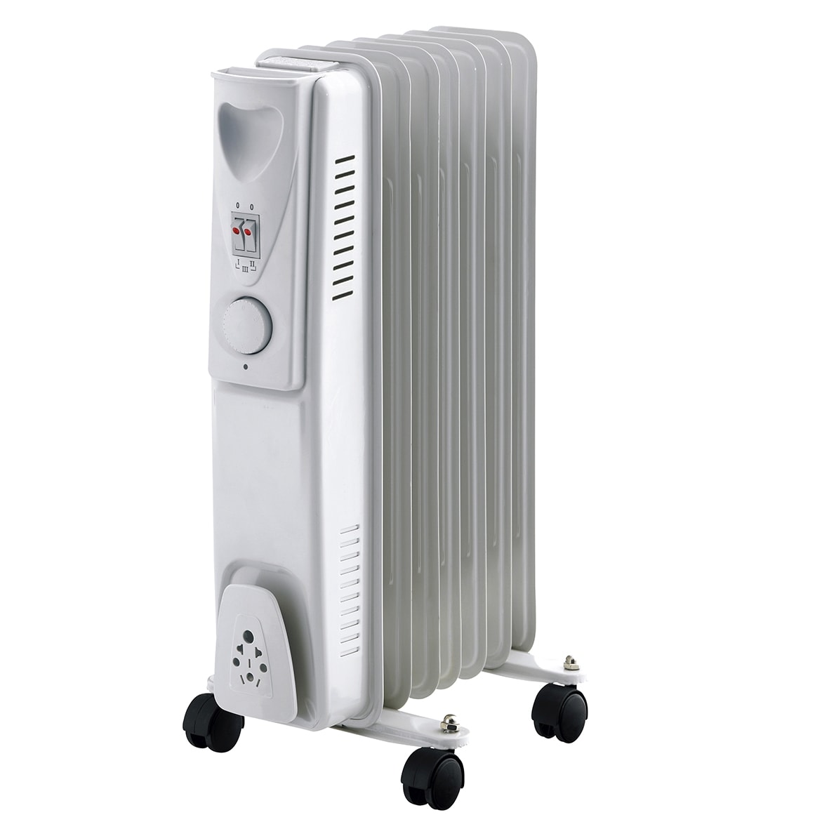 Gripo olieradiator med ribber