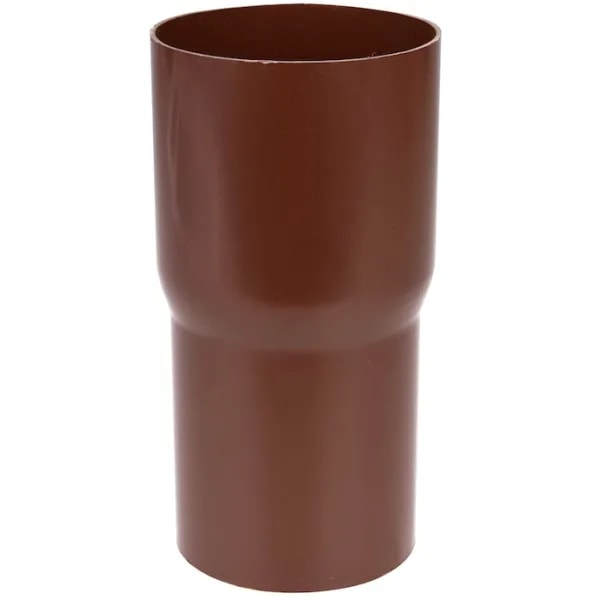 Plastmo Plast rørsamlemuffe brun.jpg