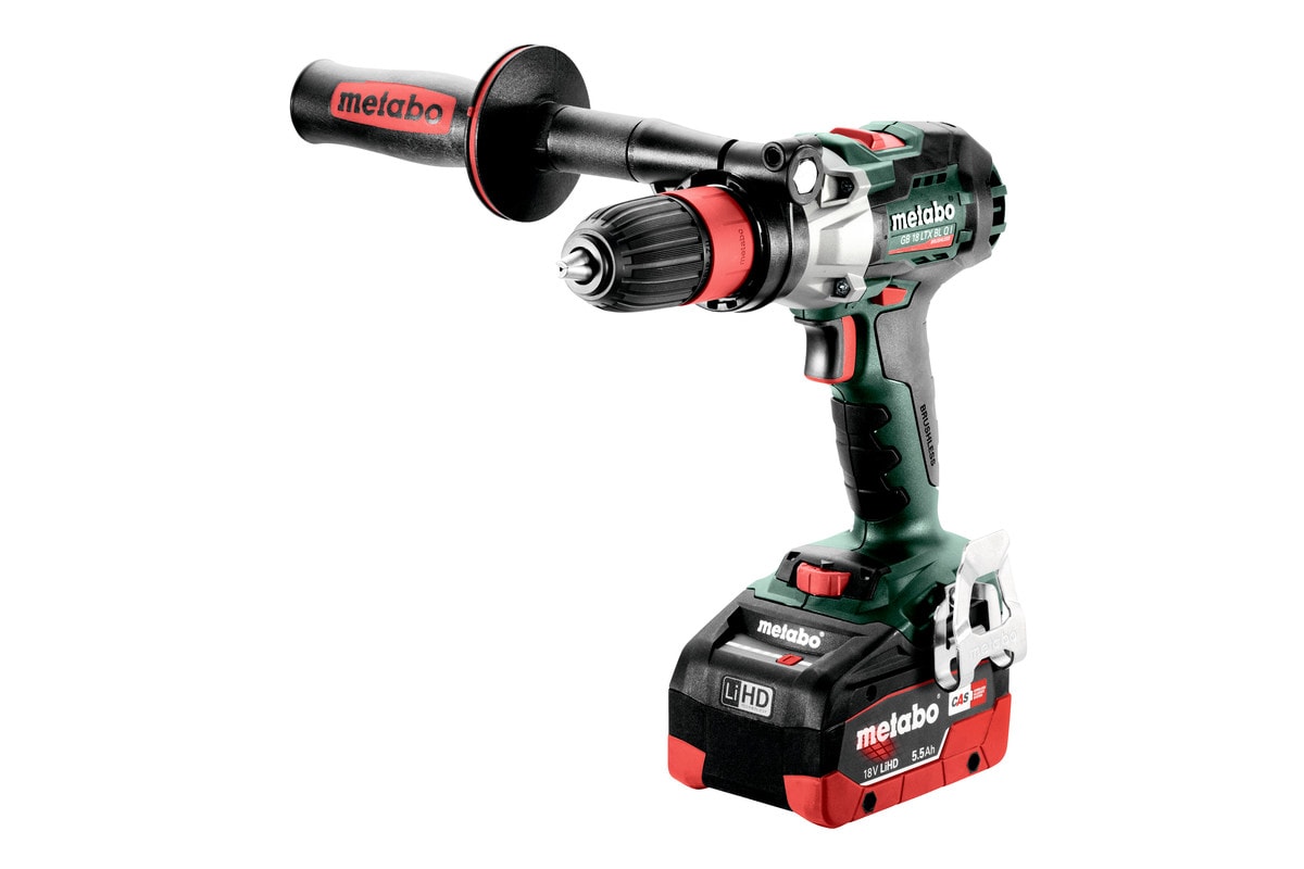 Metabo gevindskærer GB 18 LTX BL Q I med 2x5,5Ah batterier og lader