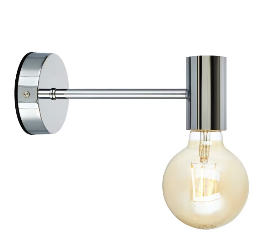 Bathlife Blänka 1L væglampe til badeværelse E27 IP21