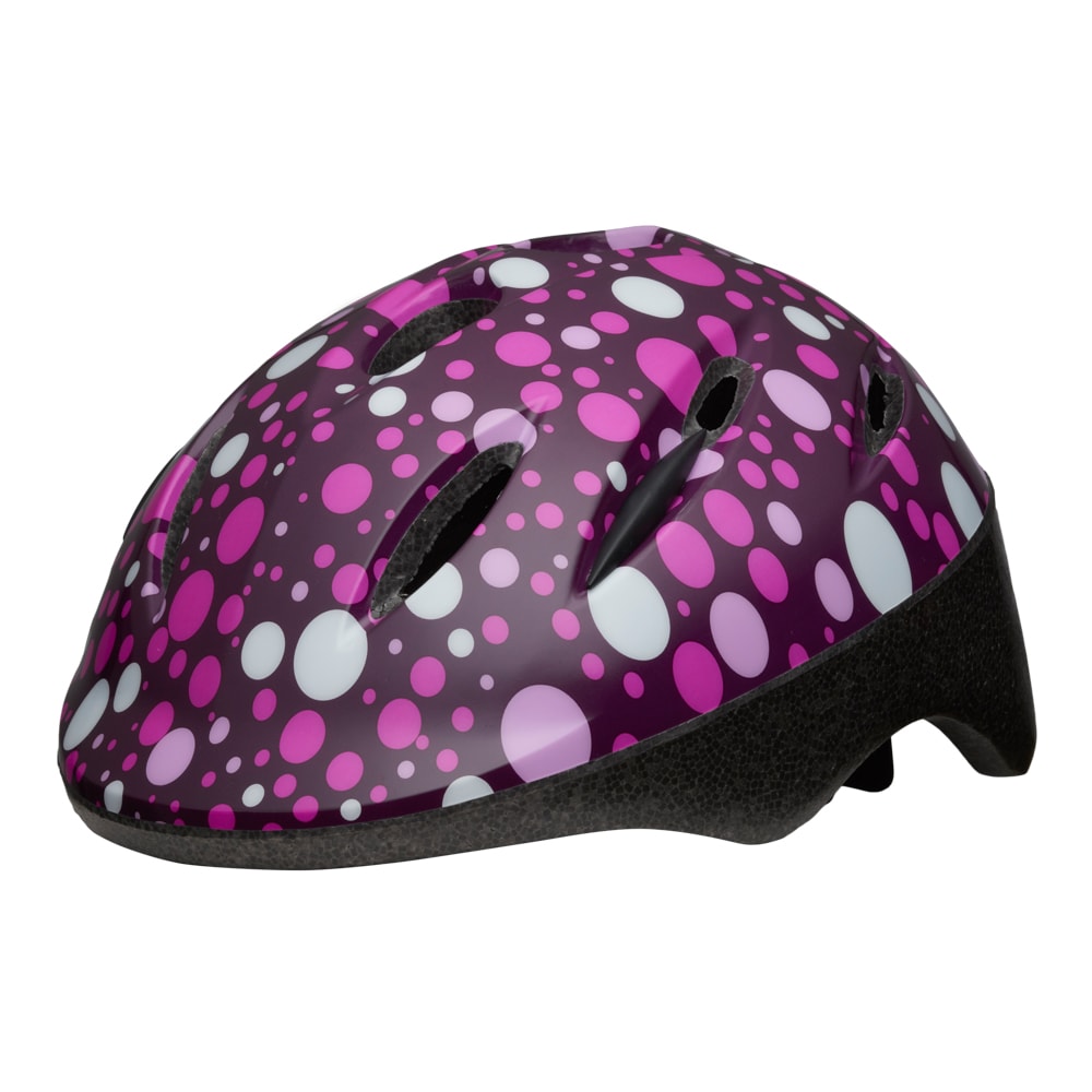 Urban Kids Pink Dots cykelhjelm str. 49-55 cm