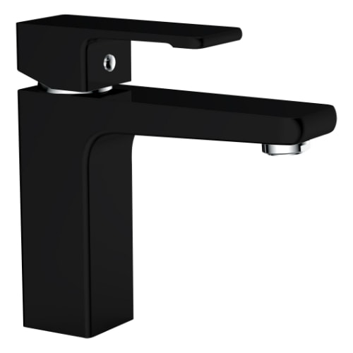 Bathlife Klara håndvaskarmatur i mat sort uden bundventil