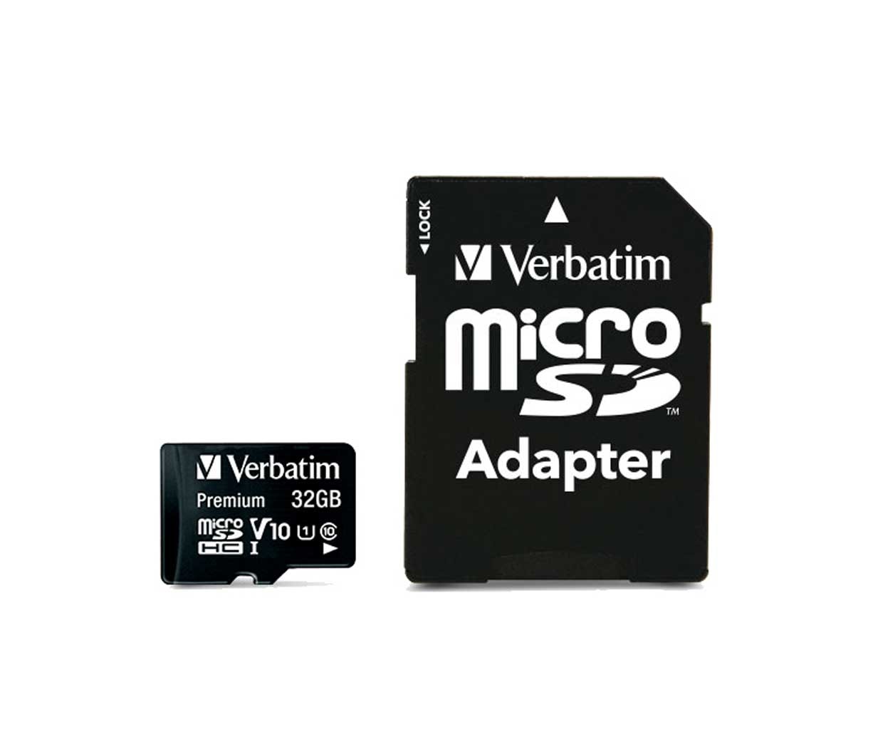 Micro SD kort 32GB med adapter til Reolink sikkerhedskamera