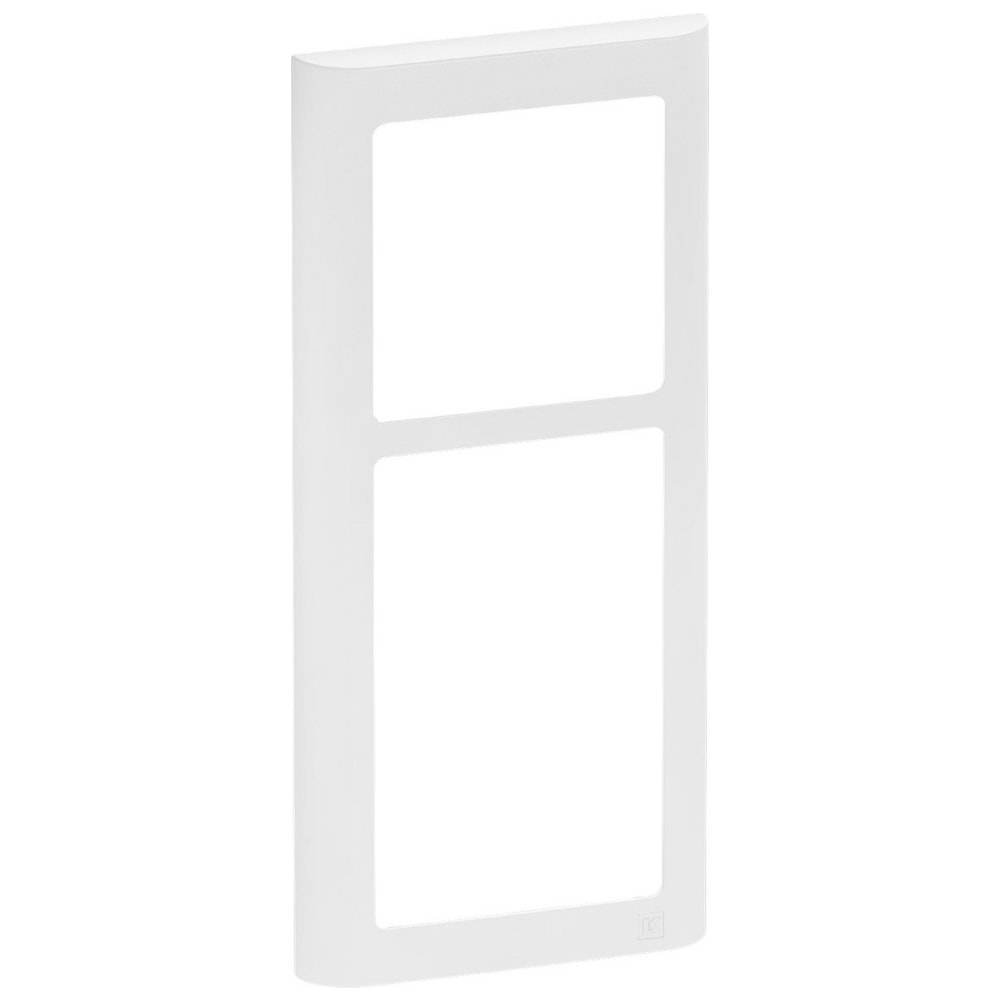 LK Fuga Soft designramme hvid 2 1/2 modul